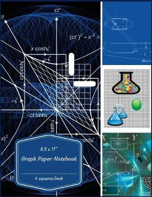Book cover for Graph Paper Notebook 8.5 X 11