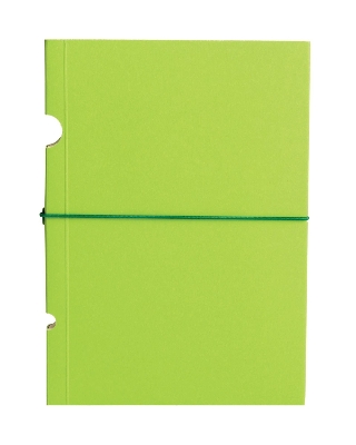 Book cover for Lime Green (Buco) B7 Lined Notebook
