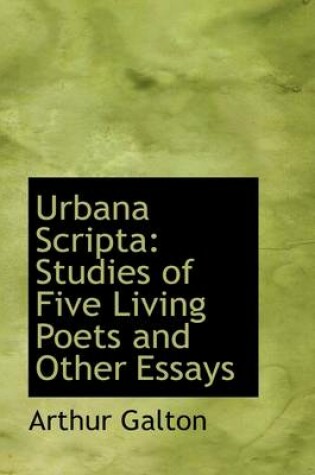 Cover of Urbana Scripta