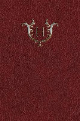 Cover of Monogram "H" Notebook