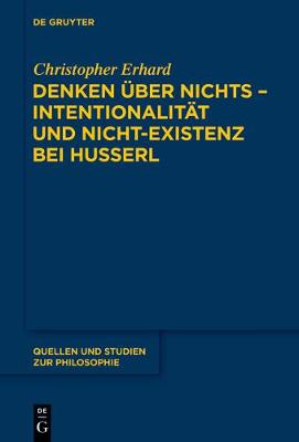 Book cover for Denken UEber Nichts - Intentionalitat Und Nicht-Existenz Bei Husserl