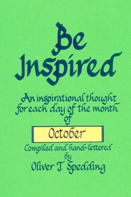 Book cover for Be Inspired - October