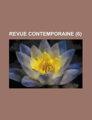 Book cover for Revue Contemporaine (6)