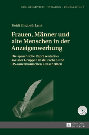Cover of Frauen, Maenner Und Alte Menschen in Der Anzeigenwerbung