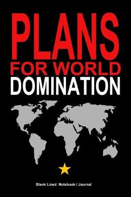 Book cover for Plans for World Domination