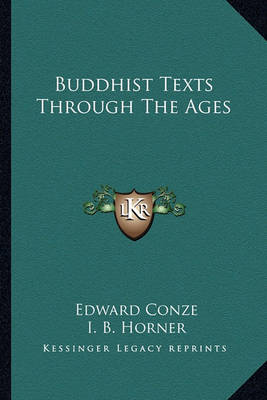 Cover of Buddhist Texts Through the Ages