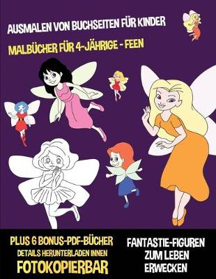 Book cover for Ausmalen von Buchseiten für Kinder (Malbücher für 4-Jährige) - Feen