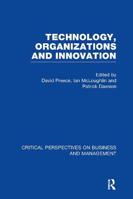 Book cover for Technol Org&Innov Crit Pers V3