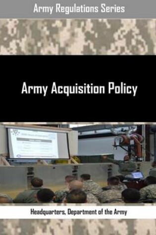 Cover of Army Acquisition Policy