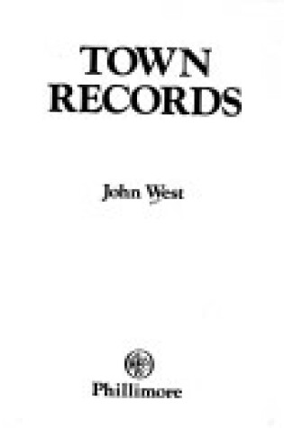 Cover of Town Records