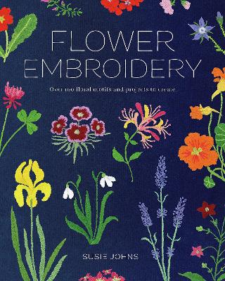 Book cover for Flower Embroidery