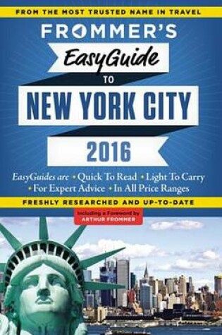 Cover of Frommer's Easyguide to New York City 2016