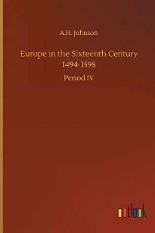 Cover of Europe in the Sixteenth Century 1494-1598