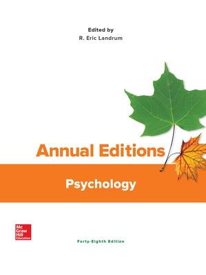 Book cover for Annual Editions: Psychology