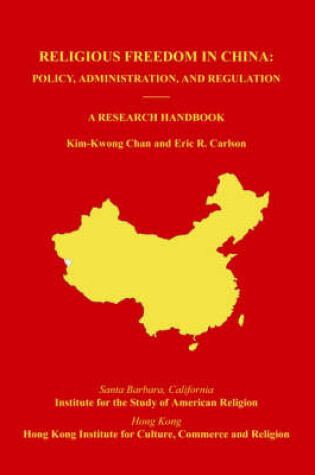 Cover of Religious Freedom in China