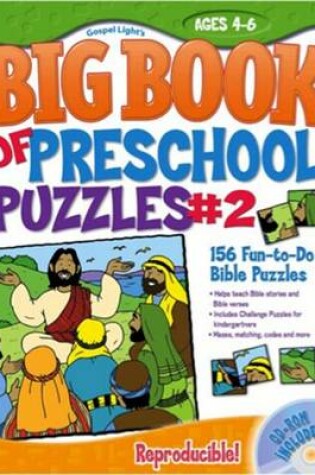 Cover of The Big Book of Preschool Puzzles #2