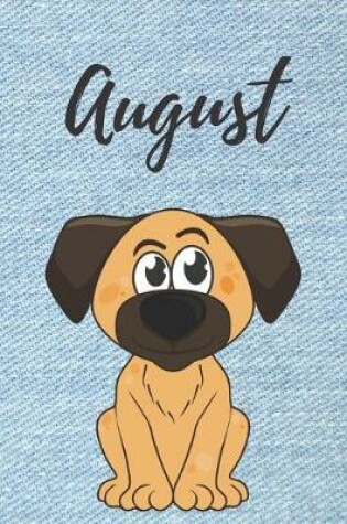 Cover of personalisiertes Notizbuch Hunde / Malbuch / Tagebuch / Journal / DIN A5 / Geschenk August