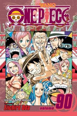 Book cover for One Piece, Vol. 90