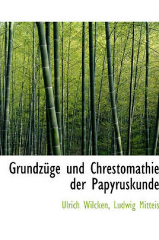 Cover of Grundzuge Und Chrestomathie Der Papyruskunde