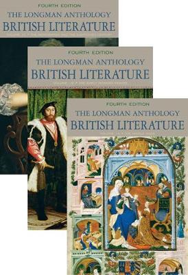 Book cover for Longman Anthology of British Literature, Volumes 1A, 1B, and 1C, The