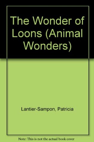 Cover of The Wonder of Loons