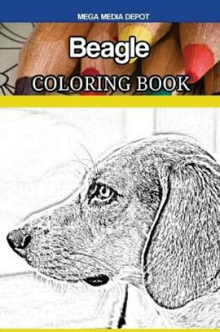 Cover of Beagle Dog Coloring Book