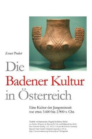 Cover of Die Badener Kultur in OEsterreich