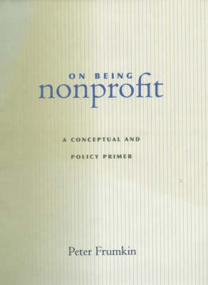 Book cover for On Being Nonprofit