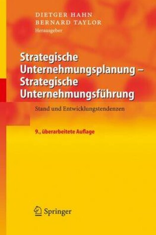 Cover of Strategische Unternehmungsplanung--Strategische Unternehmungsfuhrung