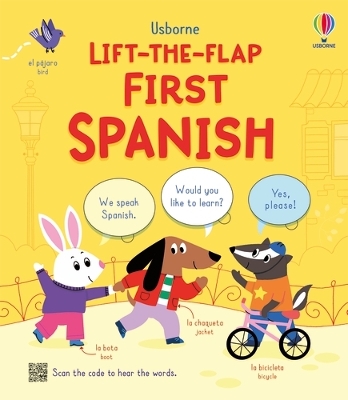 Book cover for Lift-the-flap First Spanish