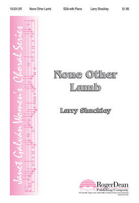 Book cover for None Other Lamb