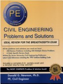 Book cover for Civil Engineering Problems and Solutions