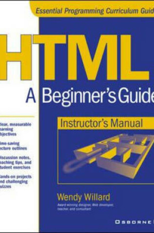 Cover of Instructor's Manual: Im Html Begineer's Gde Instructors Man