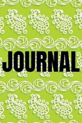 Cover of Paisley Background Lined Writing Journal Vol. 14