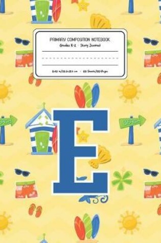 Cover of Primary Composition Notebook Grades K-2 Story Journal E