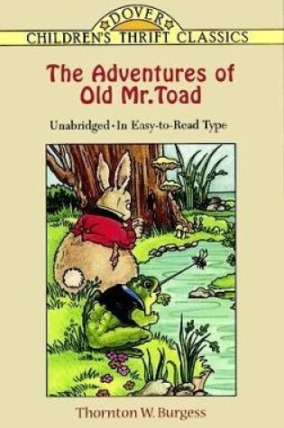 Cover of The Adventures of Old Mr. Toad