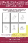 Book cover for Fichas con juegos para la guardería (Fichas de trazar y colorear para mejorar el control del rotulador - Vol 1)