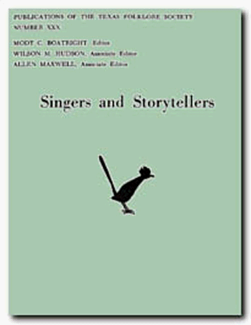 Book cover for Singers and Storytellers