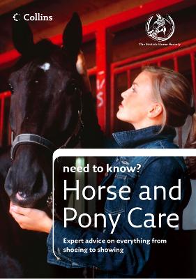 Book cover for Horse and Pony Care