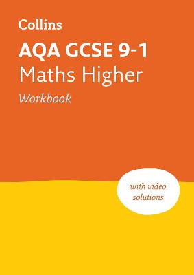 Book cover for AQA GCSE 9-1 Maths Higher Workbook