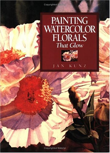 Book cover for Painting Watercolour Florals That Glow