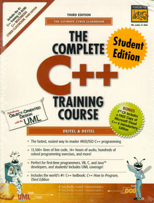 Book cover for The Complete C++ Training Course, Student Edition