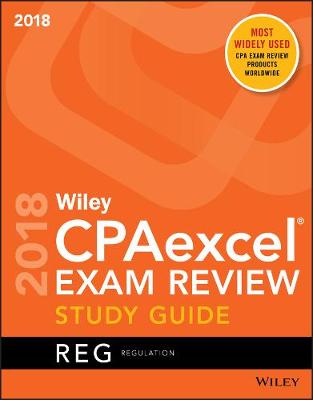 Cover of Wiley CPAexcel Exam Review 2018 Study Guide