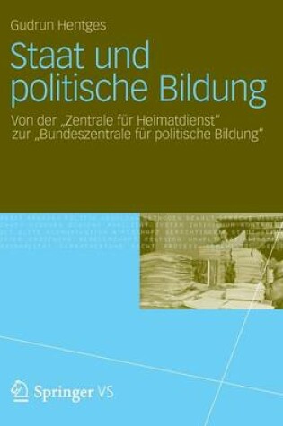 Cover of Staat Und Politische Bildung