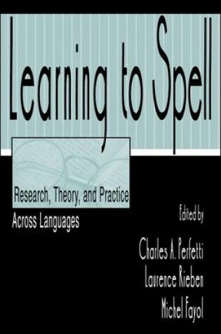 Cover of Learning to Spell