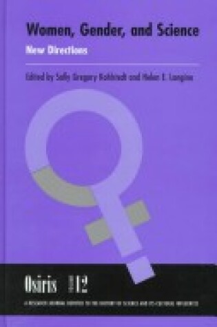Cover of Women, Gender and Science