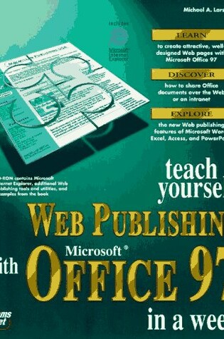 Cover of Sams Teach Yourself Web Publishing with Microsoft Office 97 in a Week