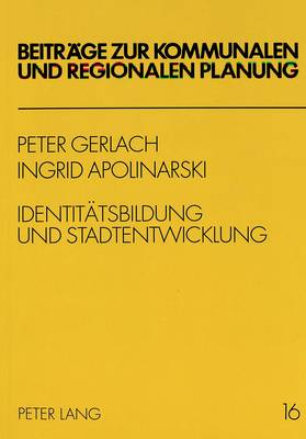 Cover of Identitaetsbildung Und Stadtentwicklung