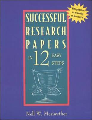 Book cover for Successful Research Papers in 12 Easy Steps