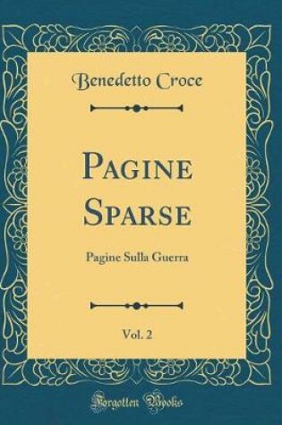 Cover of Pagine Sparse, Vol. 2